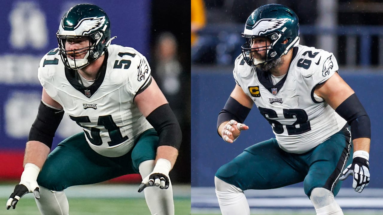 Eagles center Cam Jurgens on Jason Kelce: 'I'm just trying to be myself'