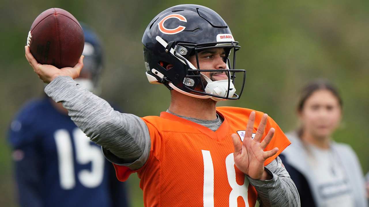 Bears QB Caleb Williams focuses on being in Chicago following book details