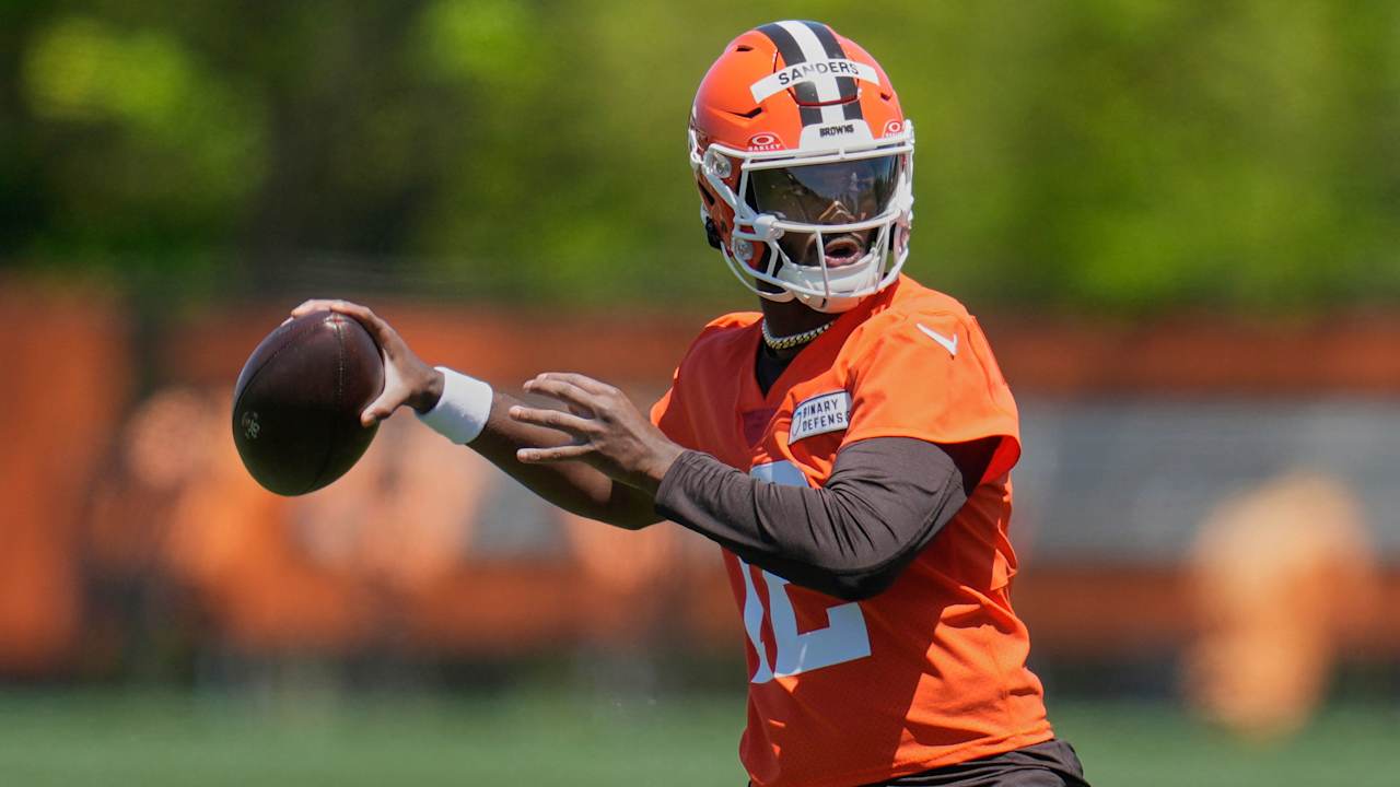Browns QB Shedeur Sanders put a draft of a slide behind and ready to work: "I'm proven right"