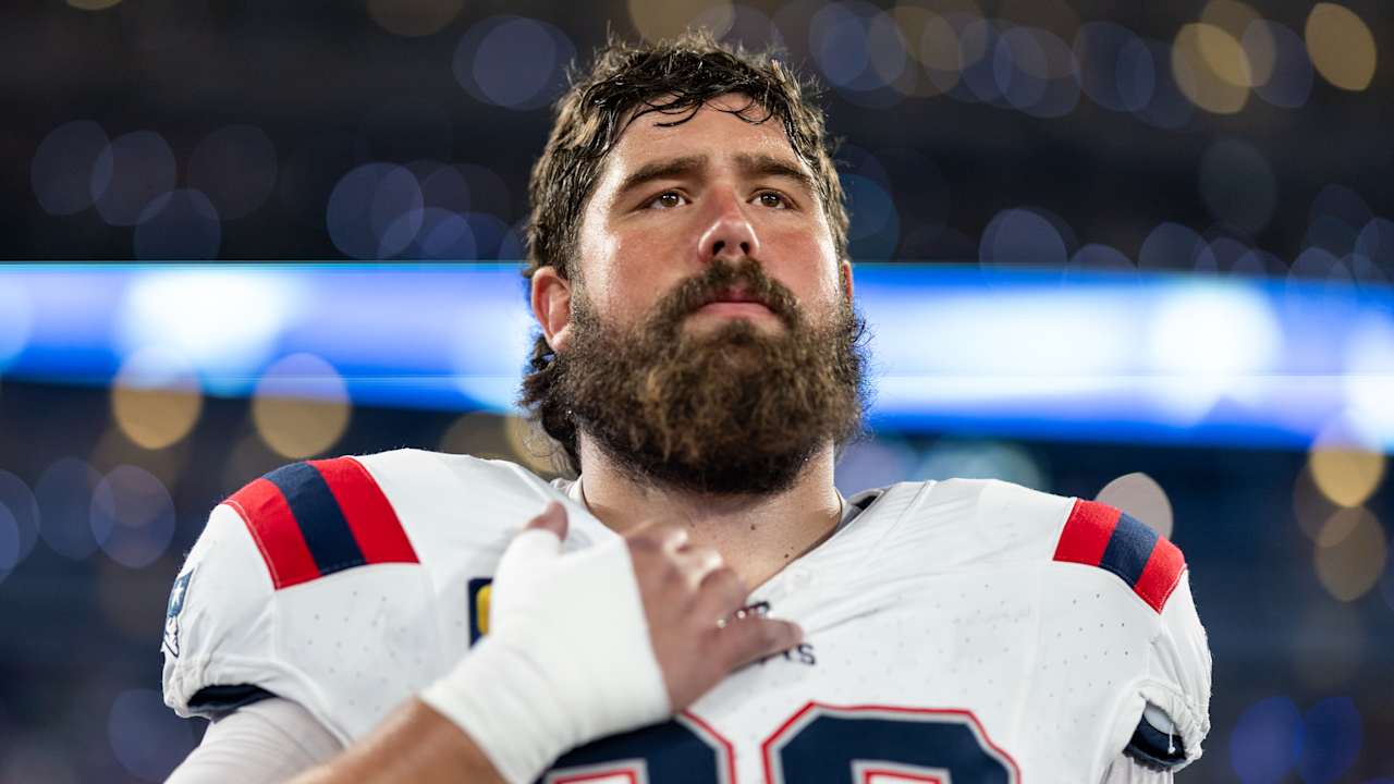 Center David Andrews retired after a decade with Patriots