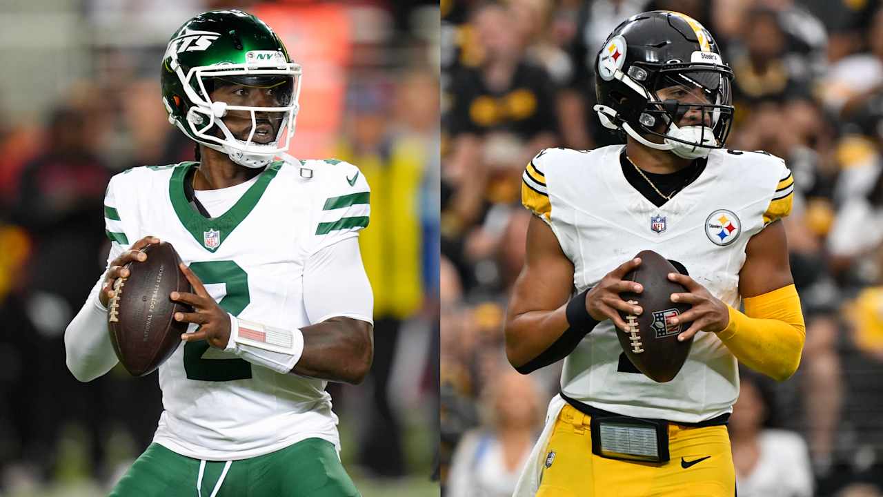 Jets QB Tyrod Taylor: 'I'm here to support' Sarter Justin Fields