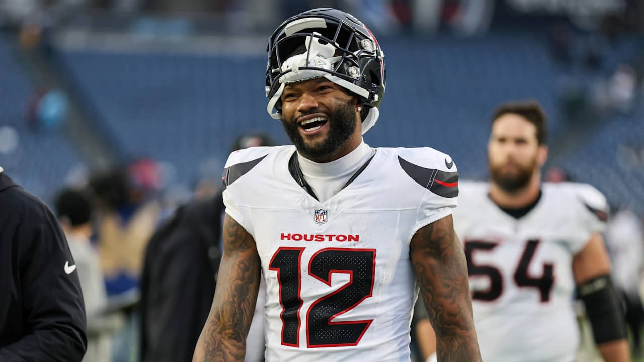 Nico Collins takes a lead role with the Texans novice WRS: 'They're going to push me, I'm going to push them'