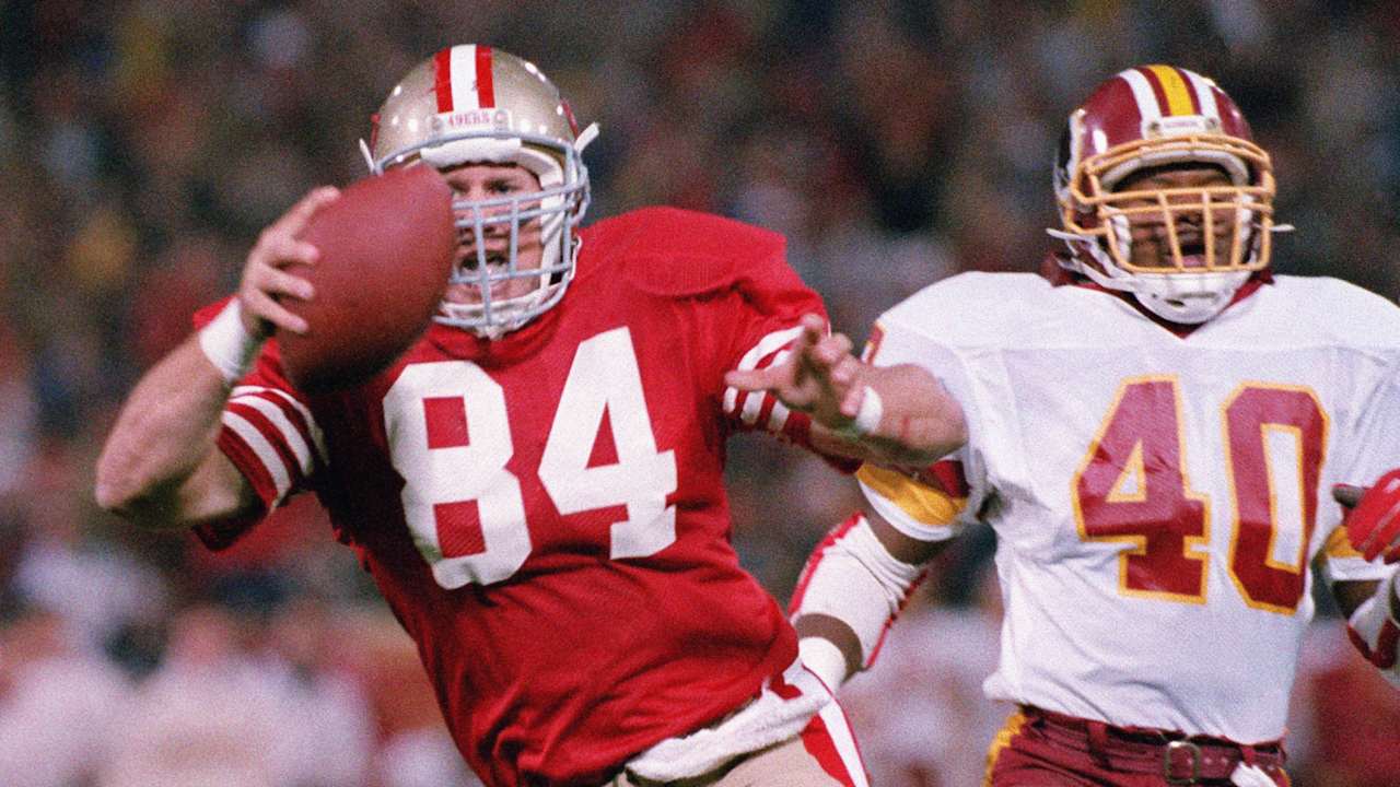 Tight end Brent Jones to become 33. A member of the 49ers Hall of Fame