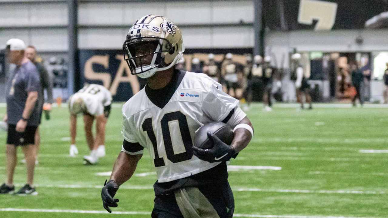 Wr Brandin Elds on "QB Battle Saints:" It will be fun to watch that competition "
