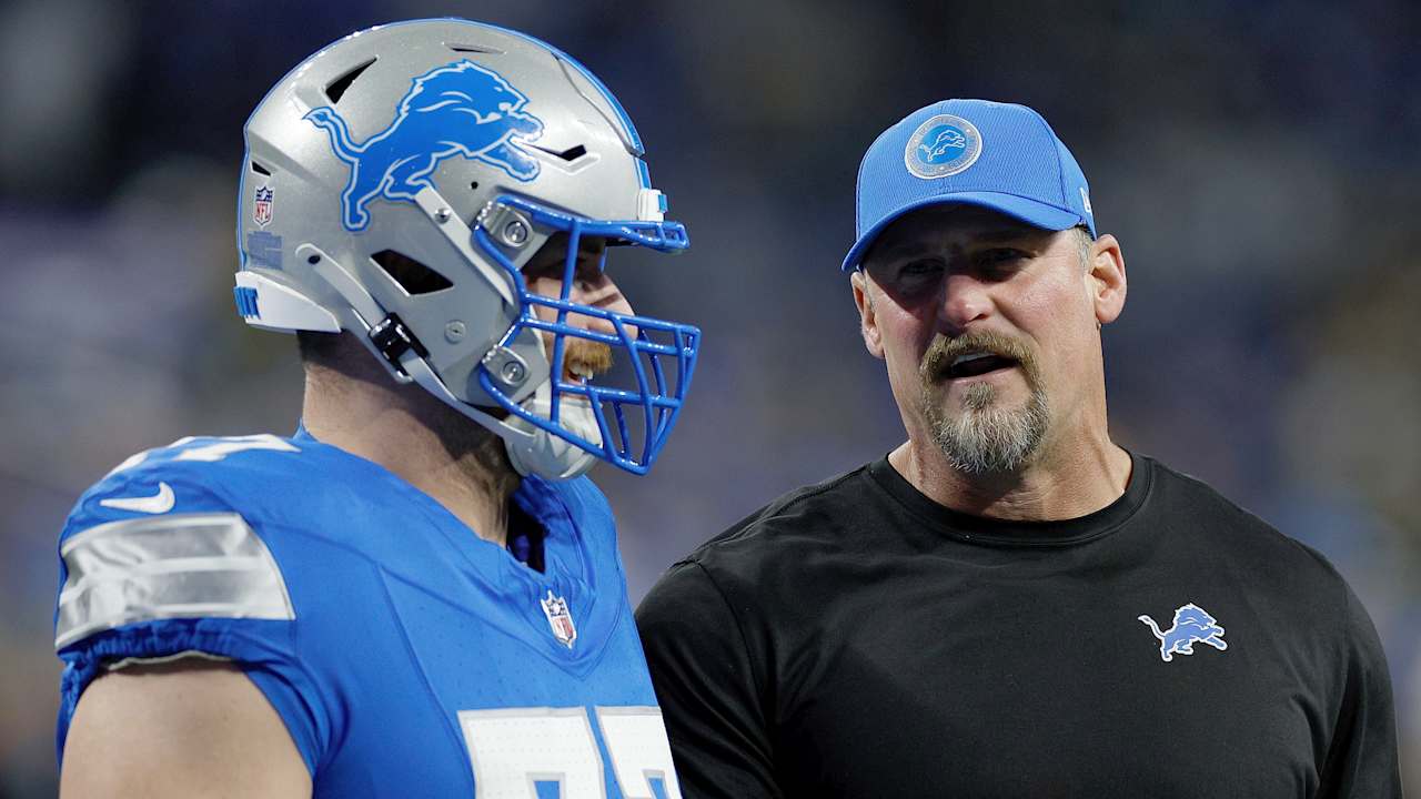 Dan Campbell, Lions, says to retire Frank Ragnow, "missed," but "the train runs on"