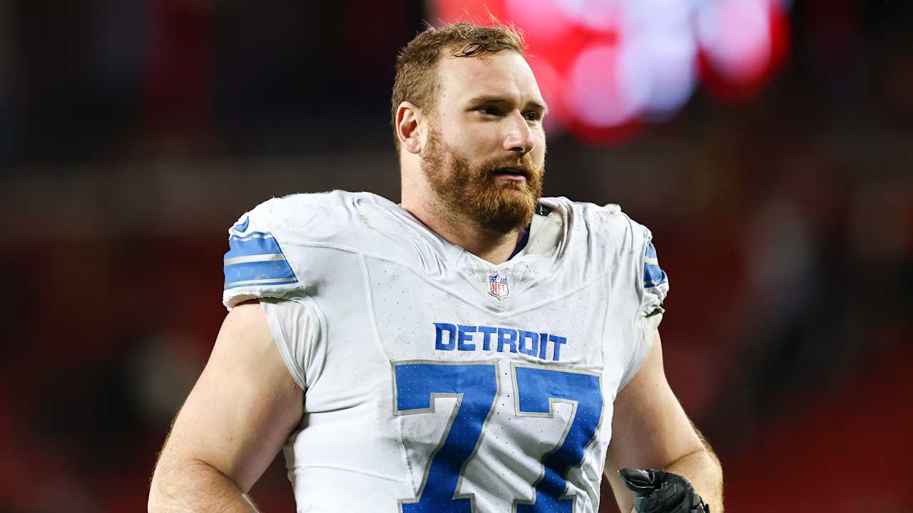 Four -hour Lions Pro Bowl C Frank Ragnow to retire after seven periods in the NFL