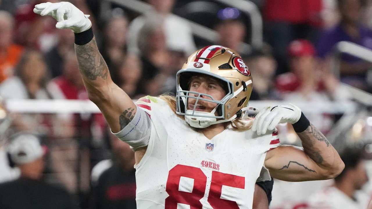 Niners te George Kittle intends to play in NFL until 'I don't have fun anymore'