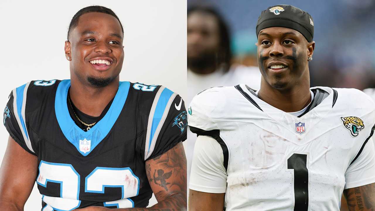 Panthers rookie RB Trevor Etienne is awaiting a debut against brother Travis, Jaguars: "We can't all wait"