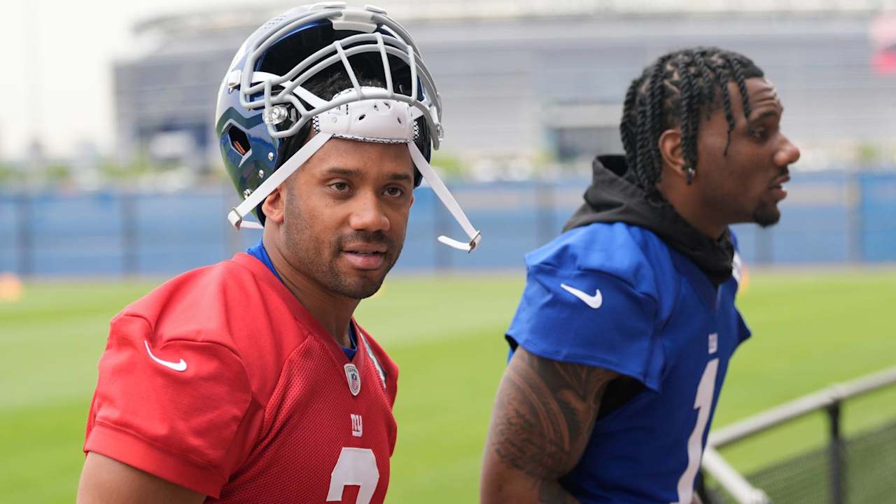 QB Russell Wilson claims to have chosen Giants to play with "special" WR Malik Nabers