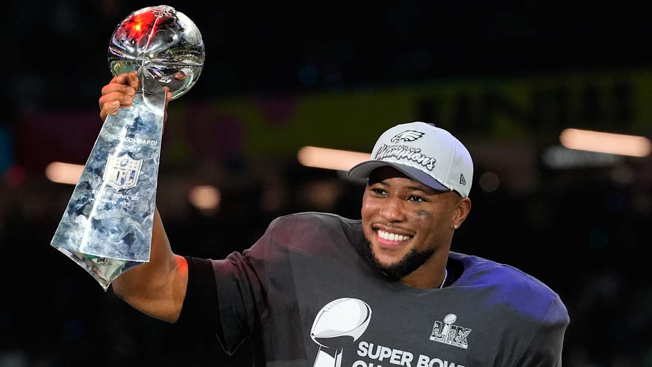 Saquon Barkley on Eagles who chases back-back Super Bowls: 'We know the recipe'