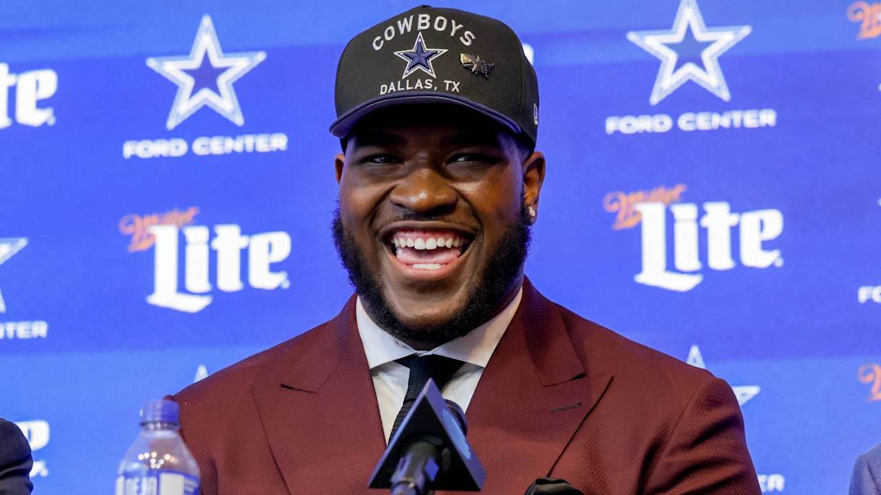 Cowboys novice guard Tyler Booker aims to bring "passion and desire" to Dallas
