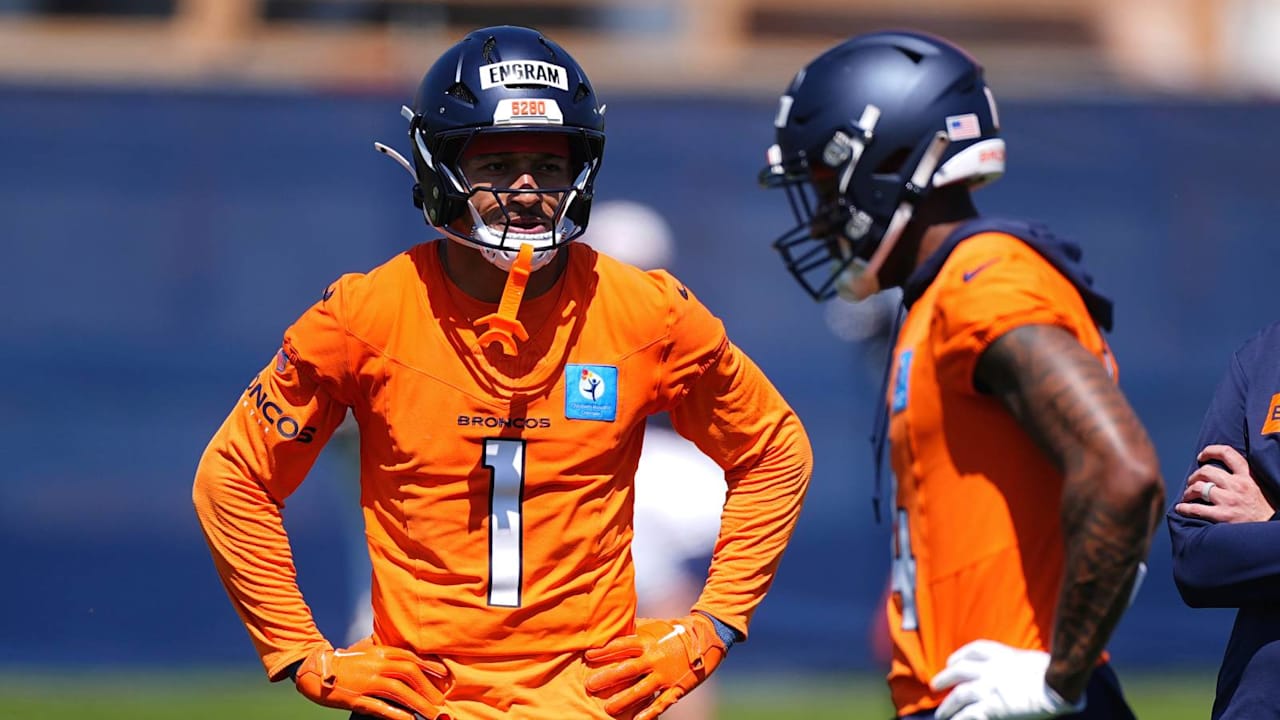 Evan Engram impressed by the culture of Broncos: 'Used to be the first one in [the building] In Jacksonville '