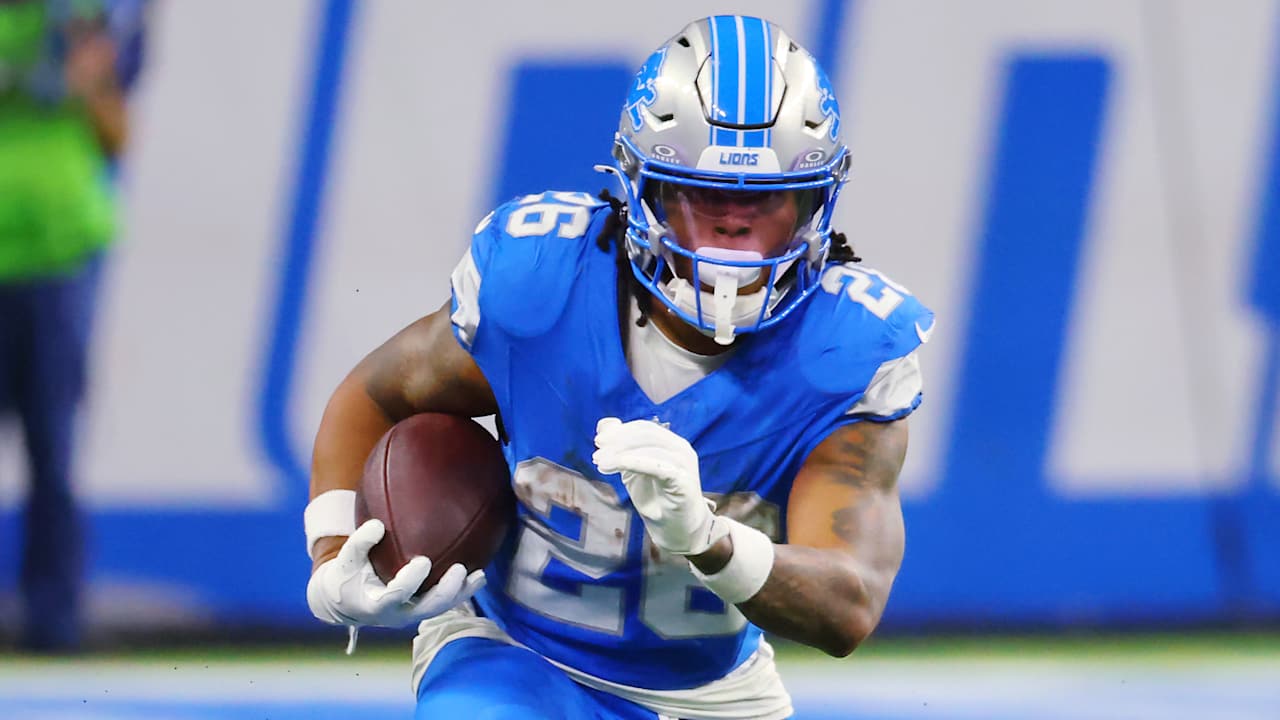 Lions RB Jahmyr Gibbs: I am replaced "High more" than the past two years