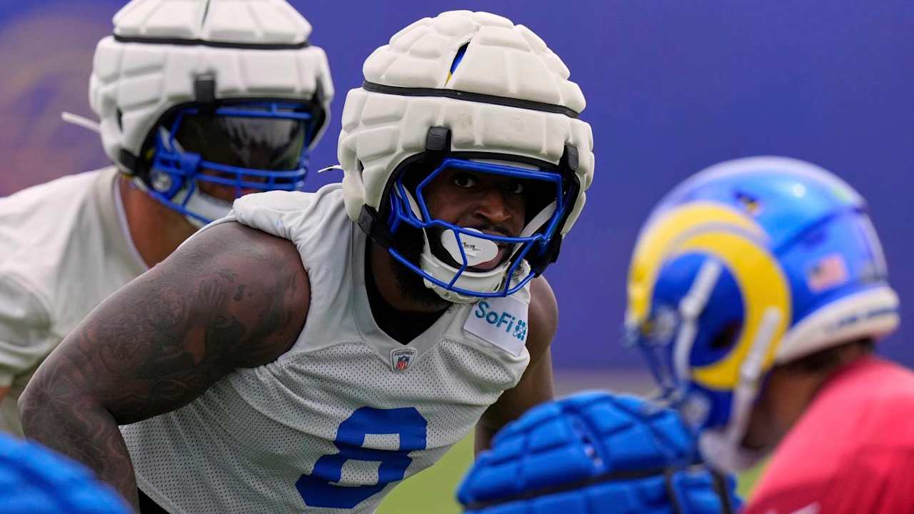 Rams' Jared Verse learns a lesson after challenging 'psychiatrist' Aaron Donald to workout