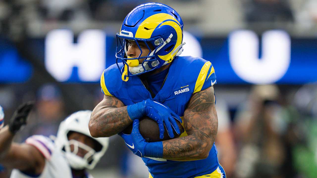 Ron Gould, Rams RBS coach, says Kyren Williams has shown "explosives", outside the season