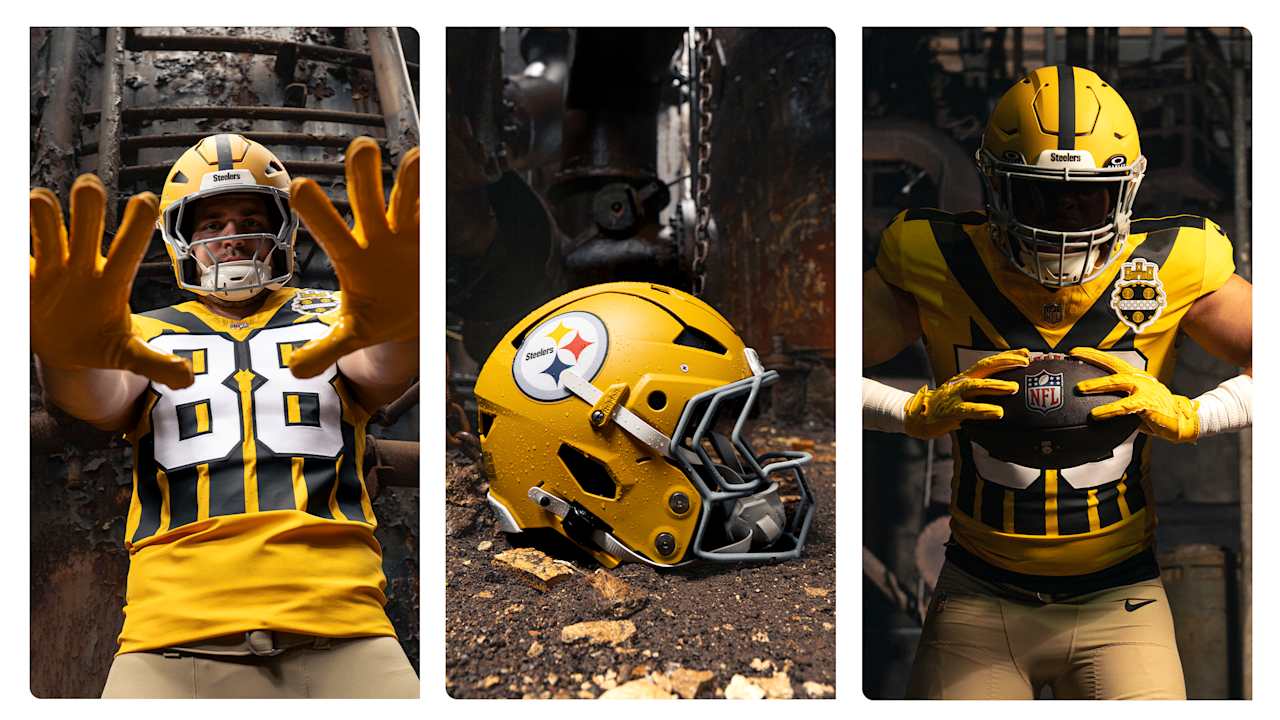 Steelers to wear 1933 Throwback uniforms compared to Packers in week 8