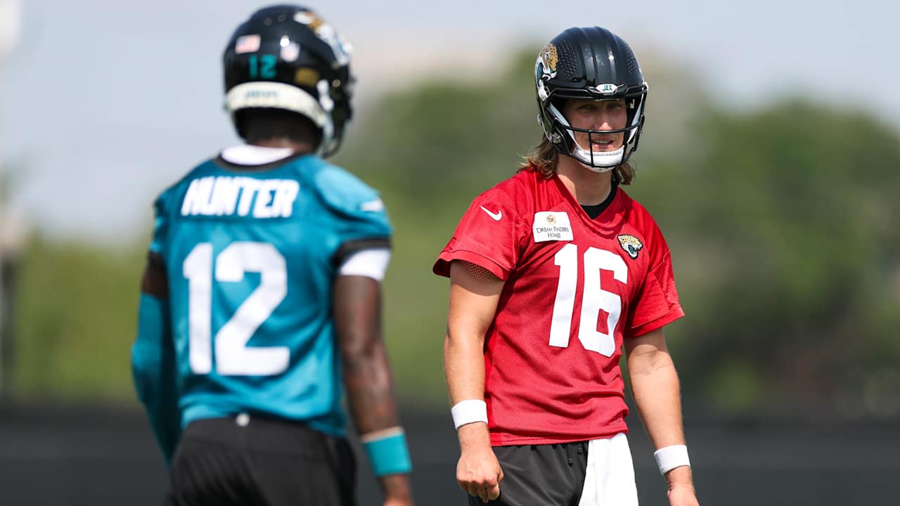 Trevor Lawrence, Jaguars, promises Hunter's work ethic: "One of the most difficult boys we have"