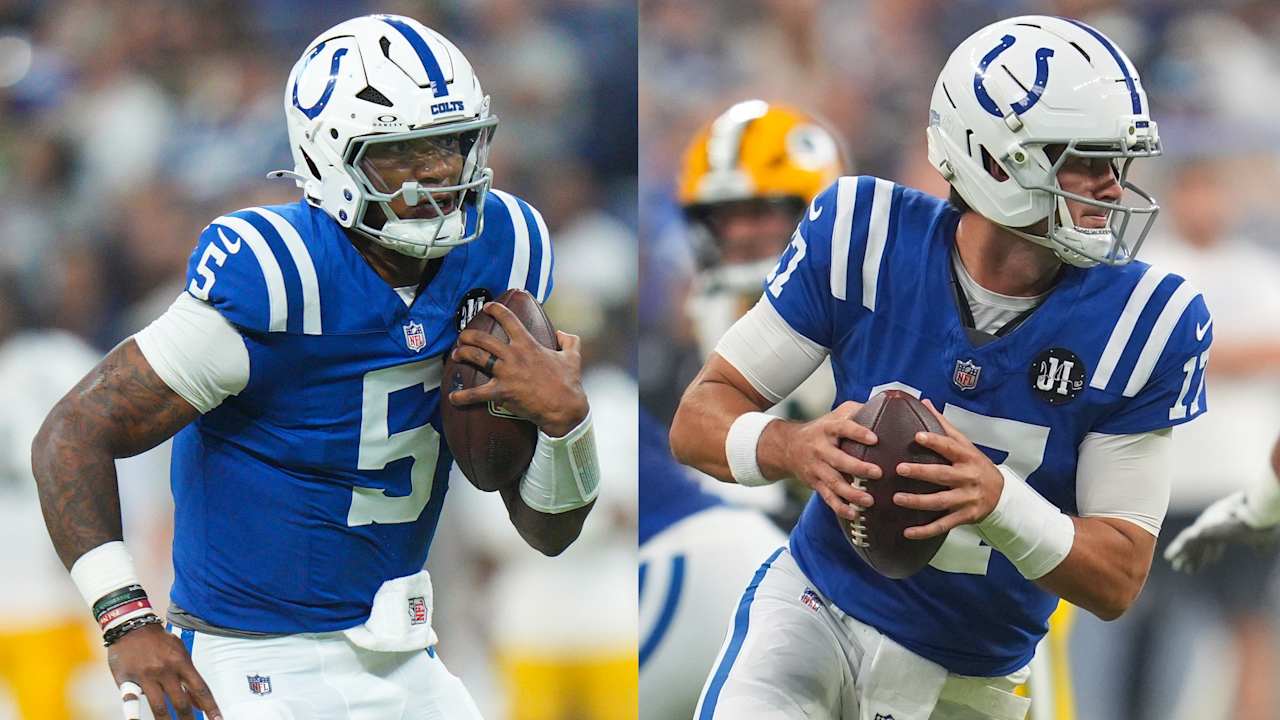 Colts HC Shane Steichen "Very close" Decision QB1 between Anthony Richardson, Daniel Jones