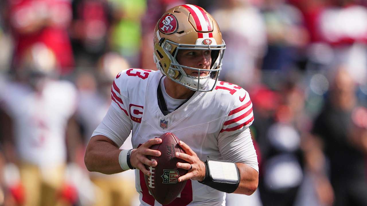 Brock Purdy out 2-5 weeks with turf toe variations; 49ers to start Mac Jones in the team manager