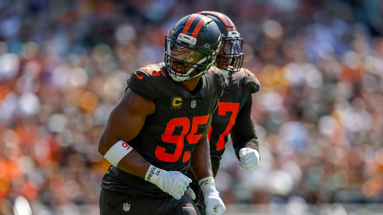Browns 'Myles Garrett responds to Lions' confidence in Run Game: 'We have to meet and see who is right'