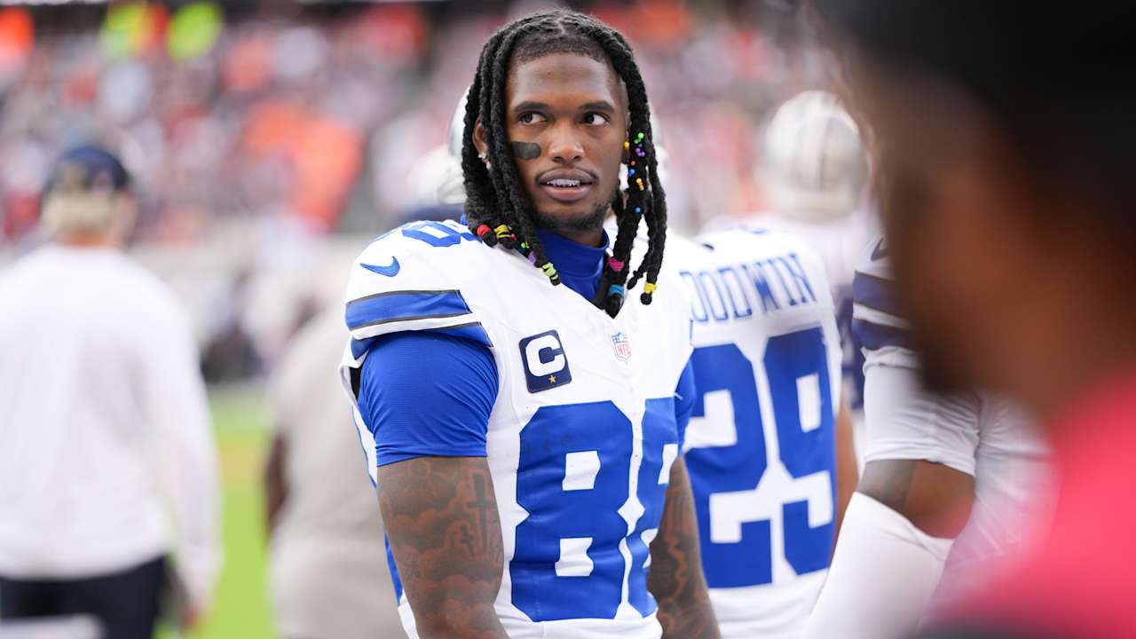 Cowboys Wr Ceedee lamb out at least two games with high ankle spray