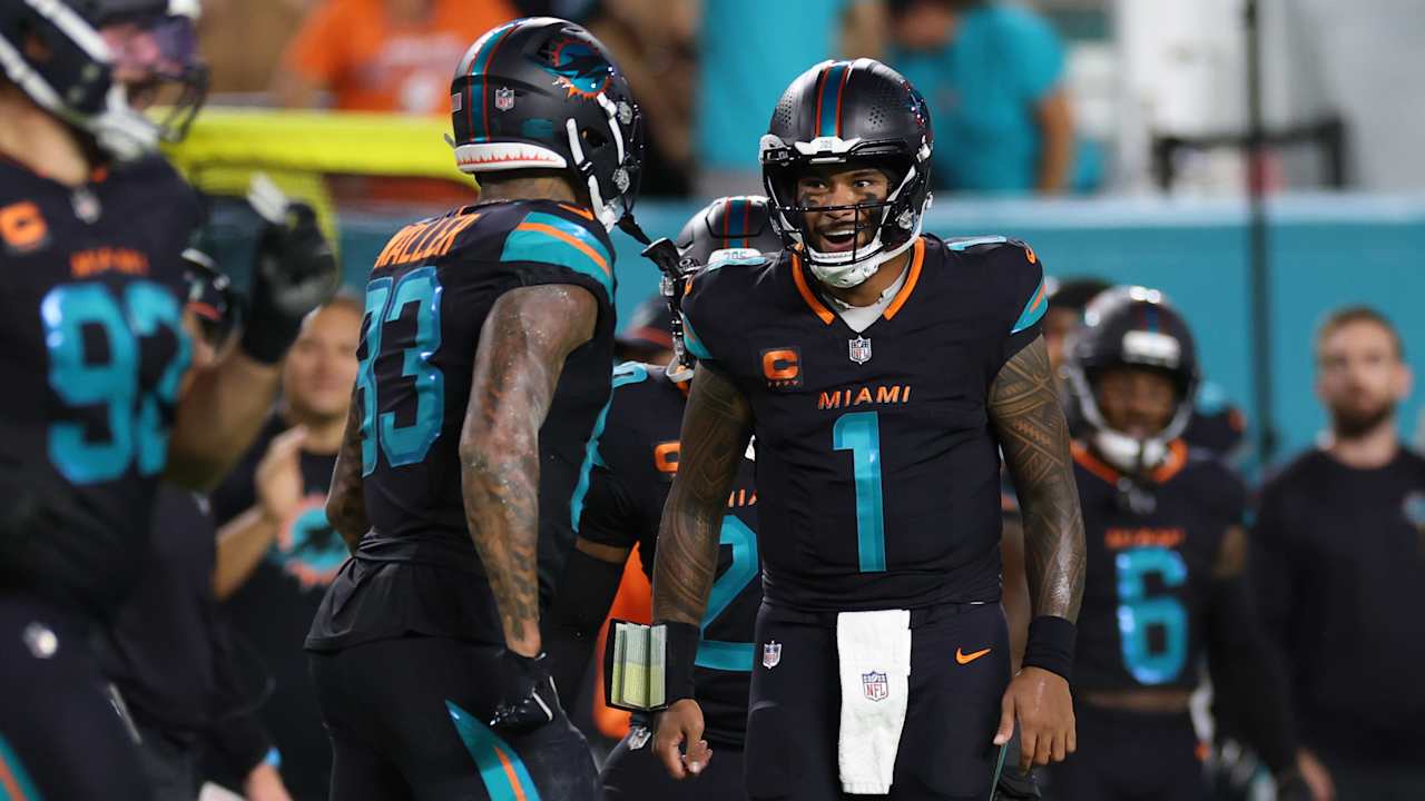 Darren Waller, Dolphins, returned to the first game in the first game since the 2023 season: 'It felt like when I started playing football as a child'