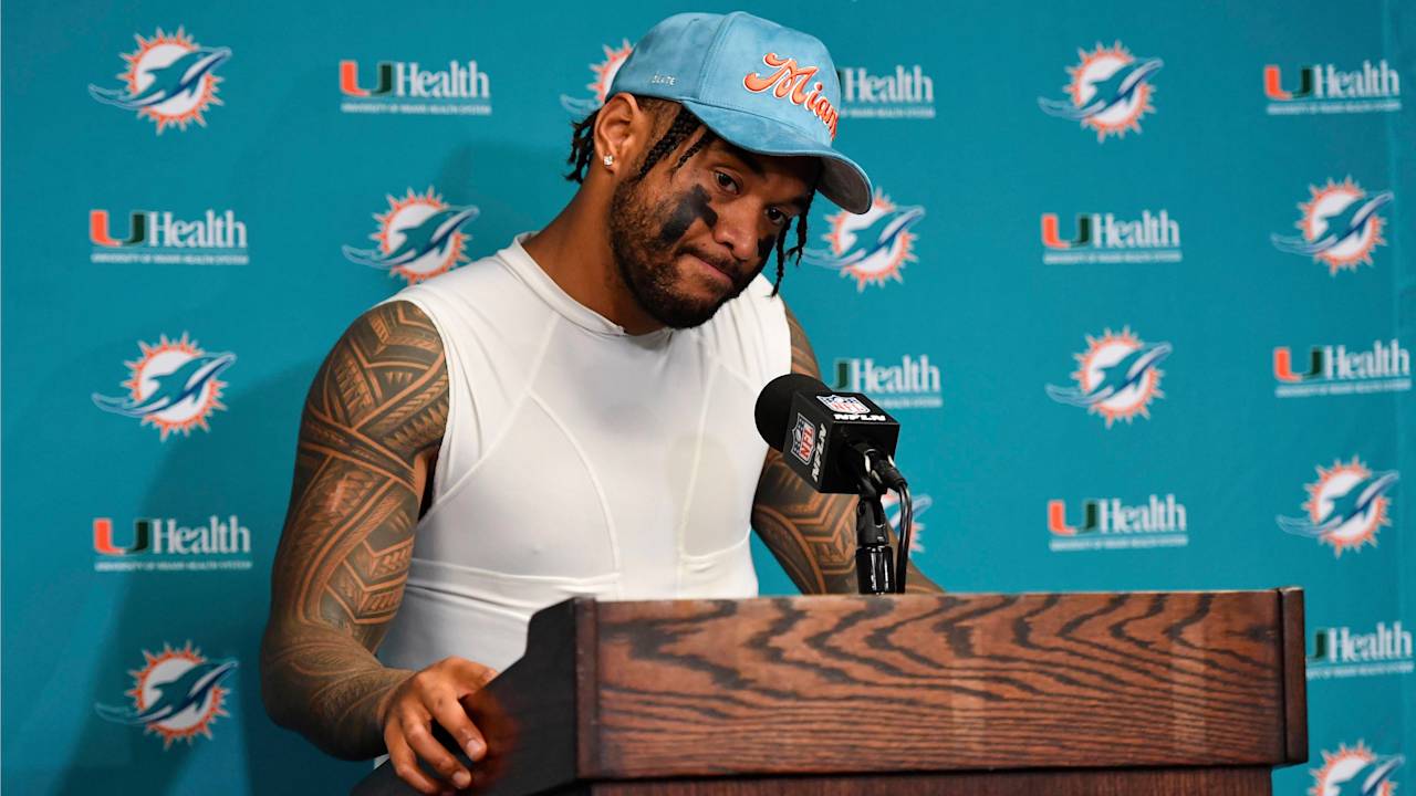 Dolphins QB Tua Tagovailoa: 'I am not playing with the standard I have played in years before'