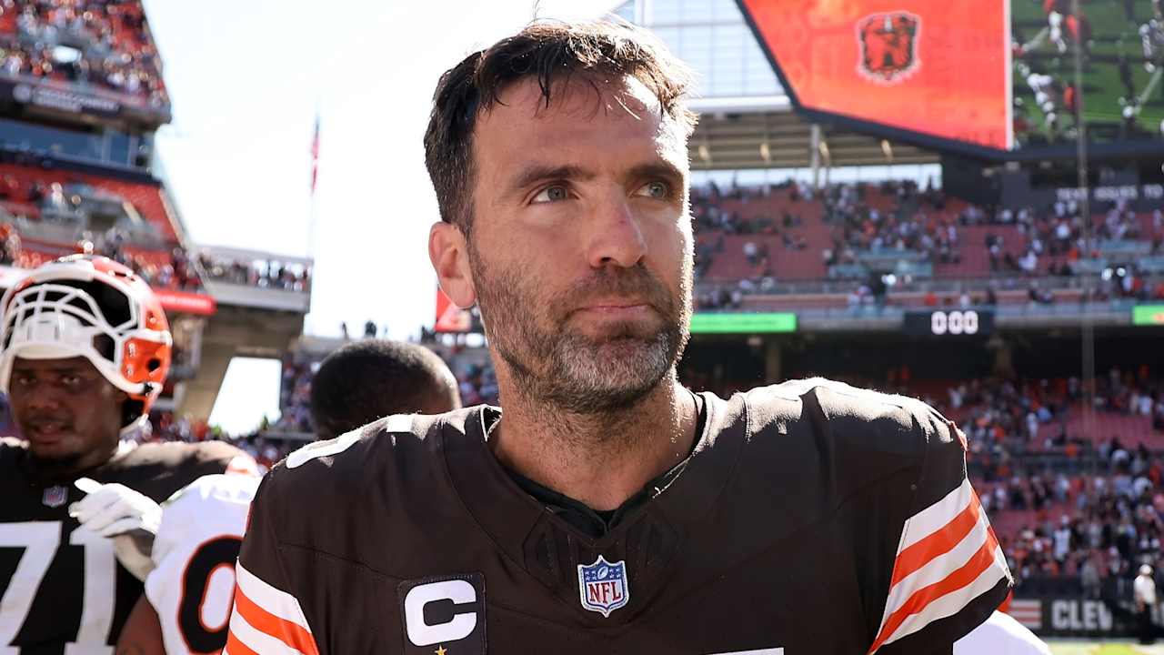 Joe Flacco, Browns, acknowledges the first game in Baltimore where departure is "big"