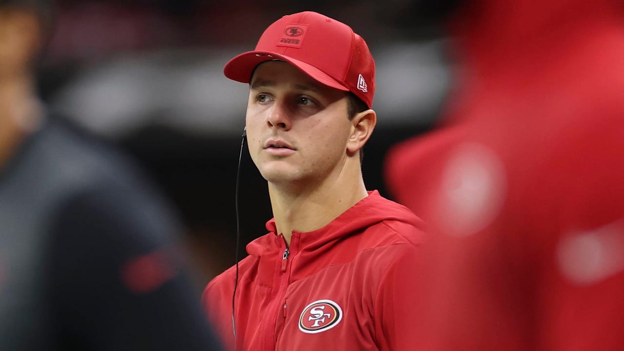 Niners QB Brock Purdy (shoulder/toe; doubtful) unlikely to serve as a starting Sunday vs. Cardinal