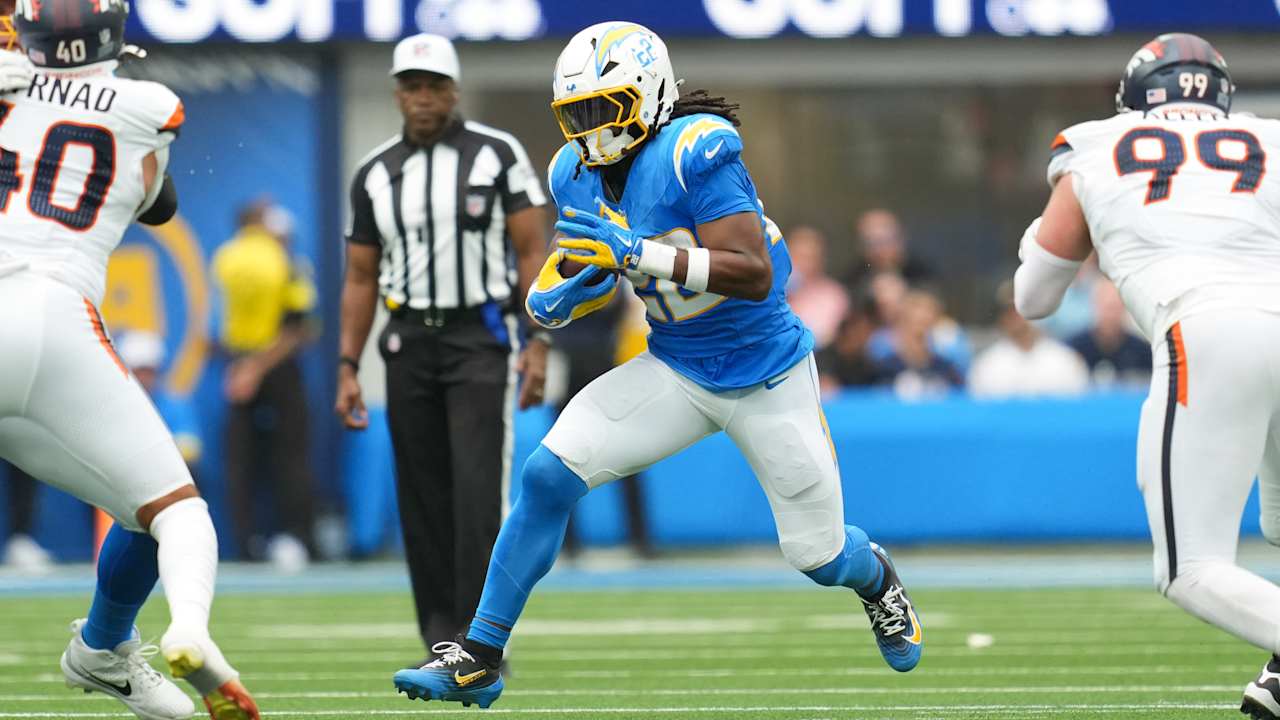 RB Najee Harris's charger suffers from non -touching injuries against Broncos