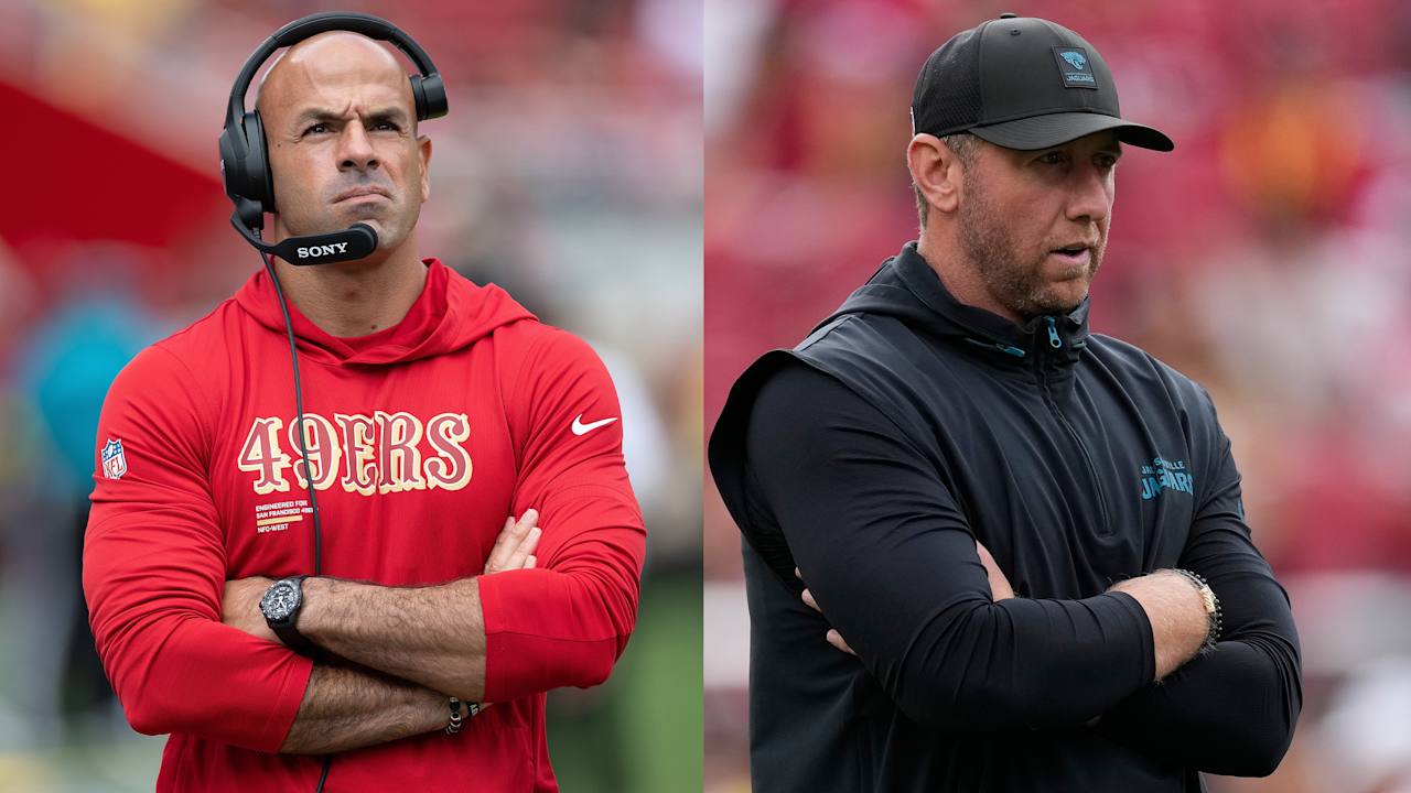 49ers' Robert Saleh on Spat with Liam Coen: Legal Sign-Stealing was "the wrong choice of words"
