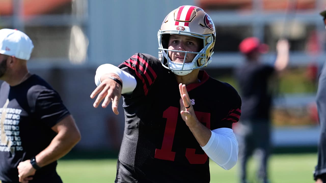 Niners QB Brock Purdy (toe) out Thursday night against Rams