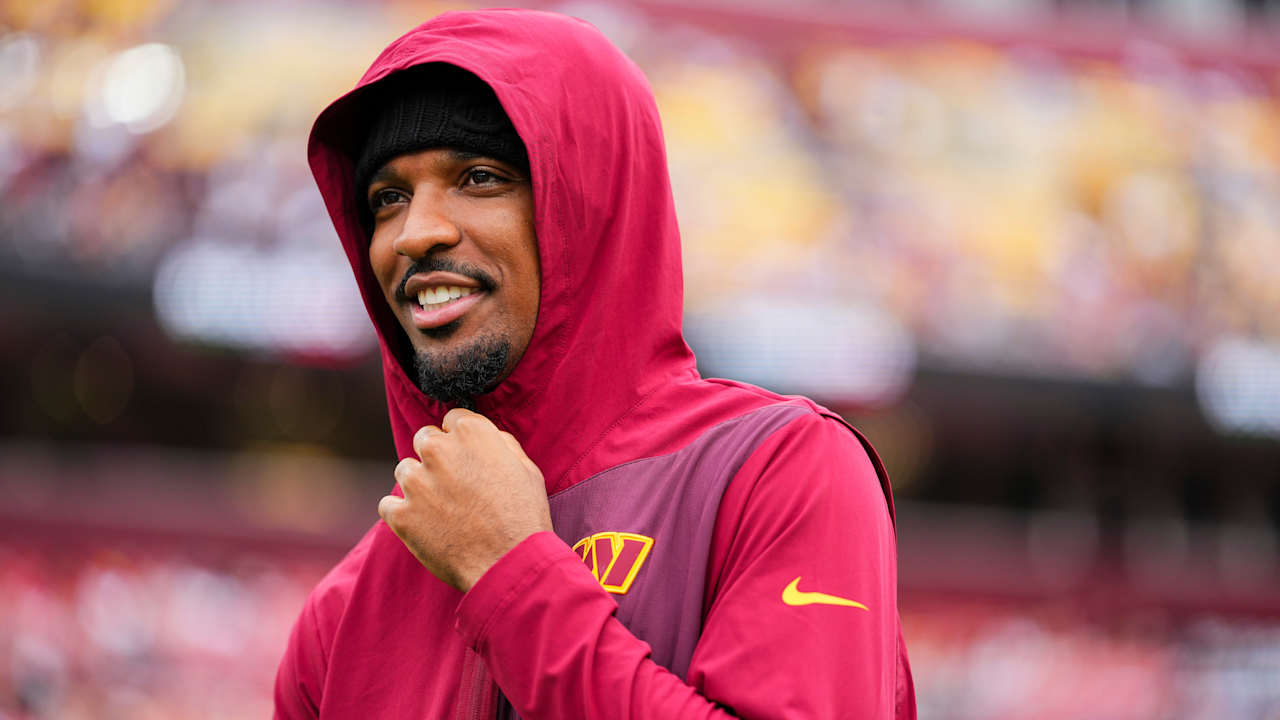 QB Jayden Daniels (knee) cleaned to practice fully after missing two games