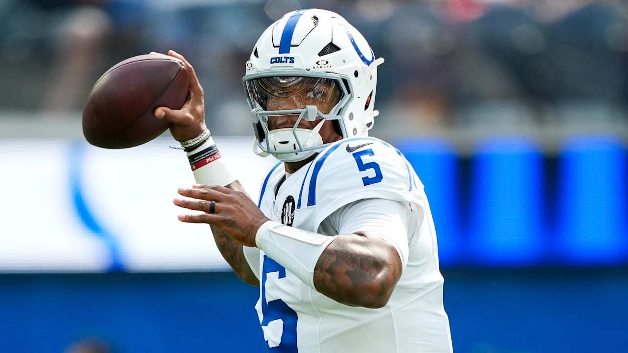 Colts QB Anthony Richardson (trauma) returns to practice after two months out