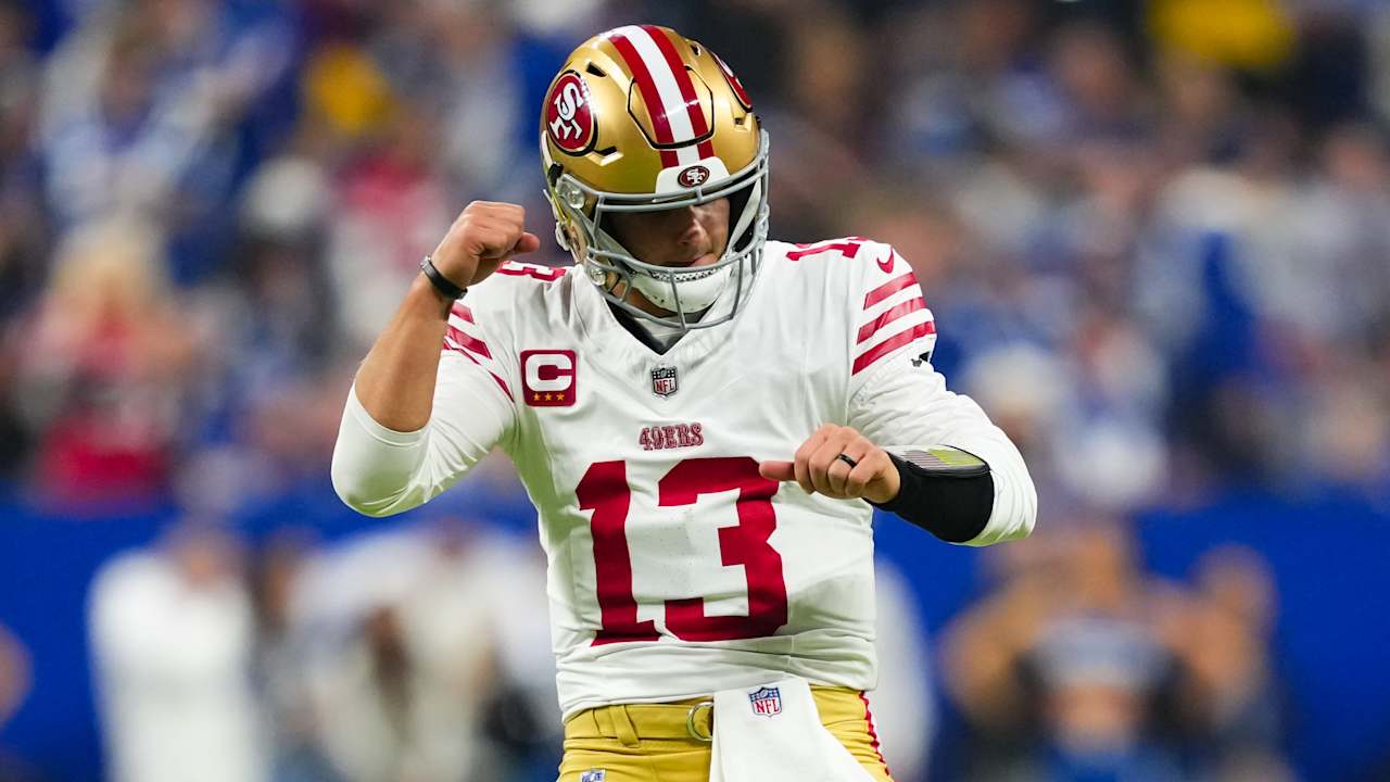 Kyle Shanahan: Brock Purdy 'close to perfect' in 5 TD win over Colts Monday night