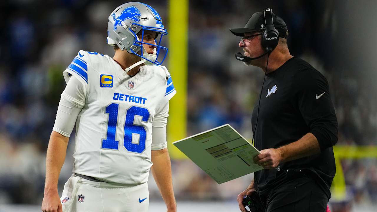 Lions' Dan Campbell reiterates confidence in 'absolute prodigy' Jared Goff: 'He's not going anywhere'