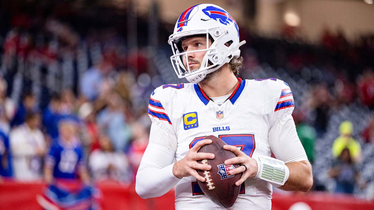 Bills QB Josh Allen will be ready for the offseason program after surgery on a broken bone in his right foot