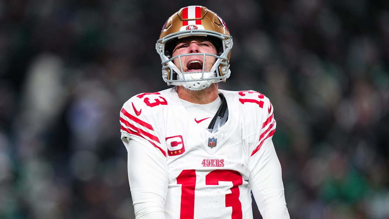 Brock Purdy hits two INTs, leads GW drive 49ers in postseason return to Philadelphia