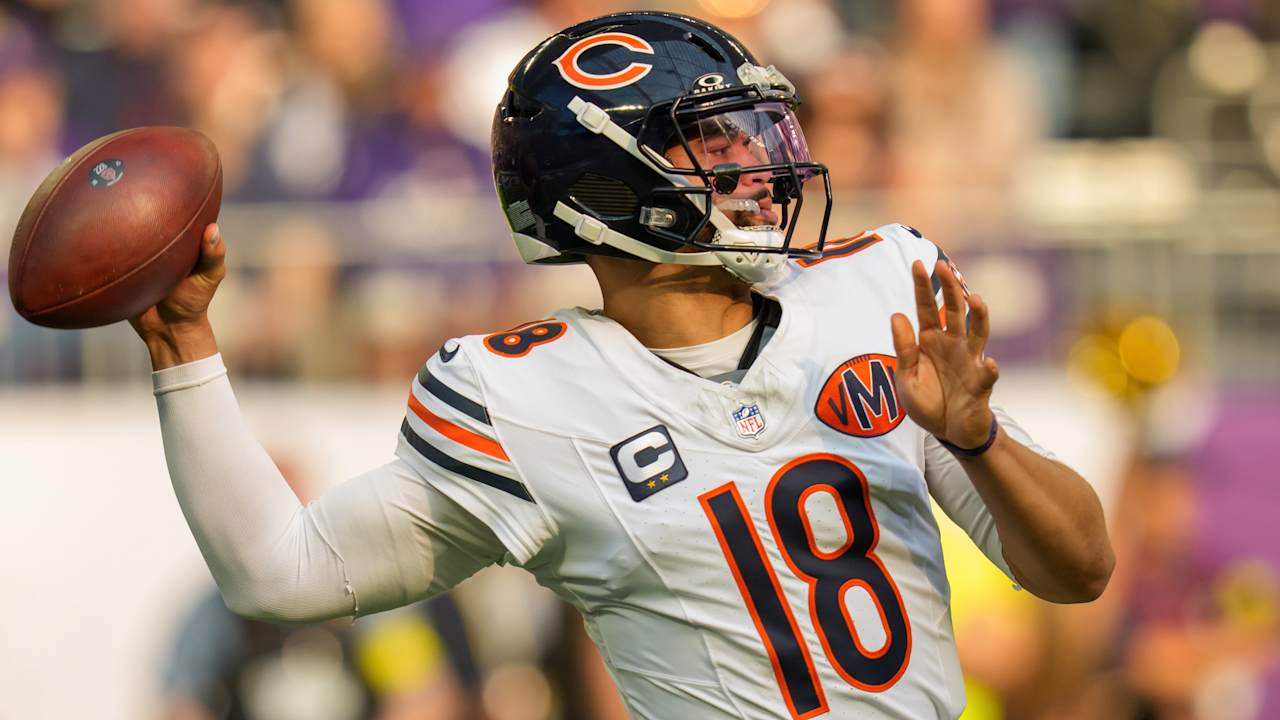 Caleb Williams: 'It would be cool' to be first Bears QB to hit 4K passing yards