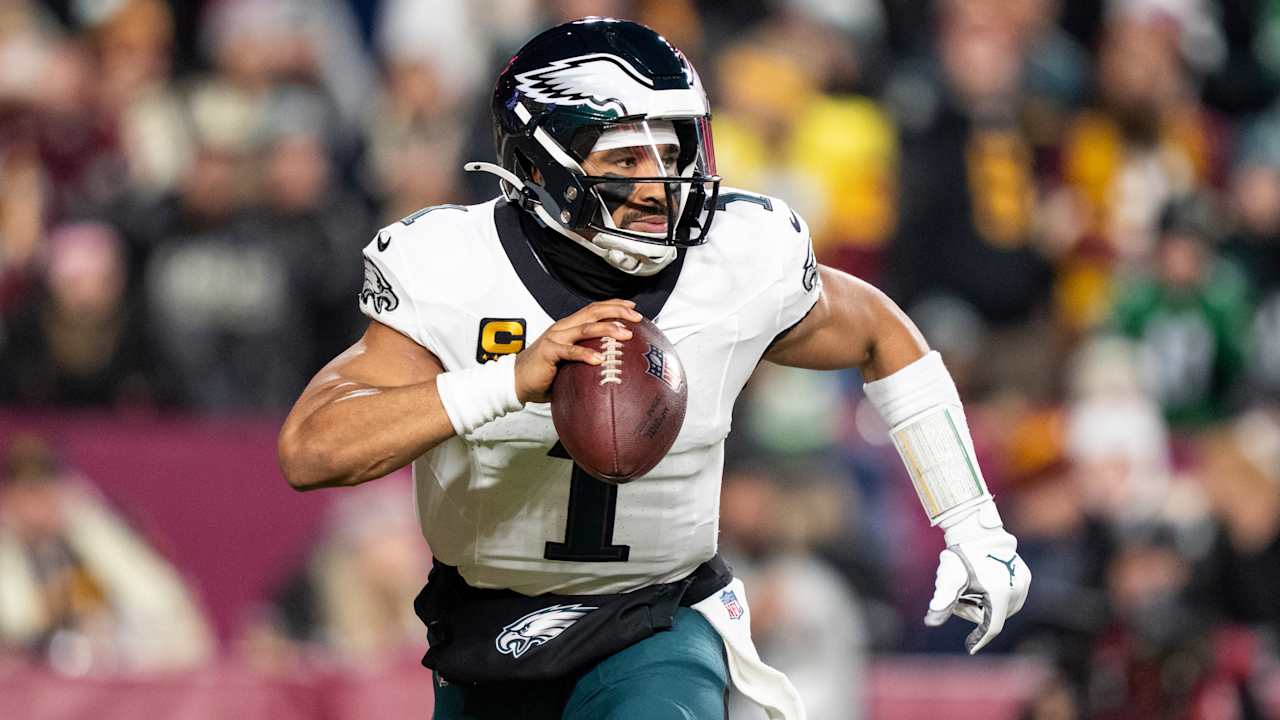 Jalen Hurts, Saquon Barkley discuss Kevin Patullo, future of offense after playoff loss