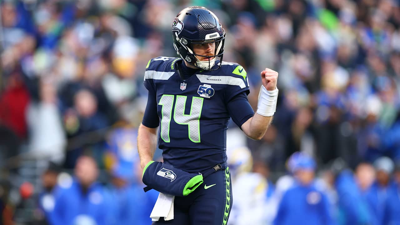 Mike Macdonald on Sam Darnold's 3 TD NFC title win: 'He just shut down a lot of people tonight'