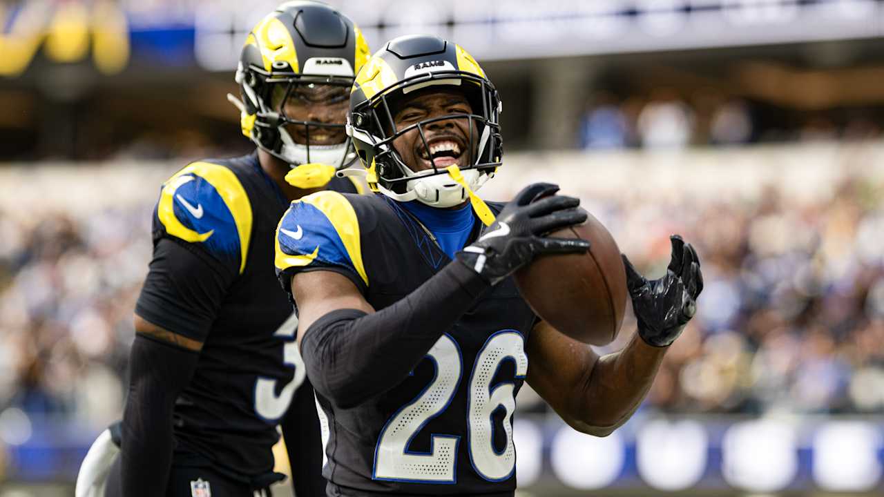 Rams defense looks forward to flashing 'receiver skills' against Seahawks' Sam Darnold