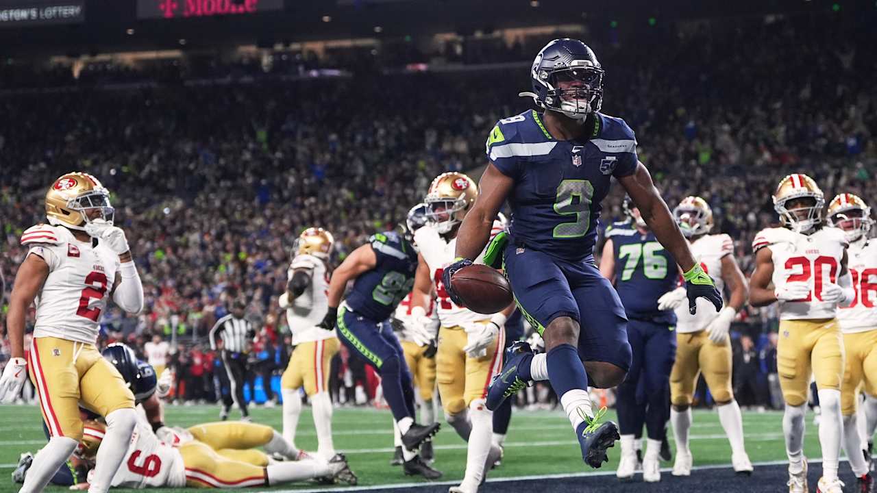 Seahawks RB Kenneth Walker III will have to shoulder the load in the NFC Championship game against the Rams