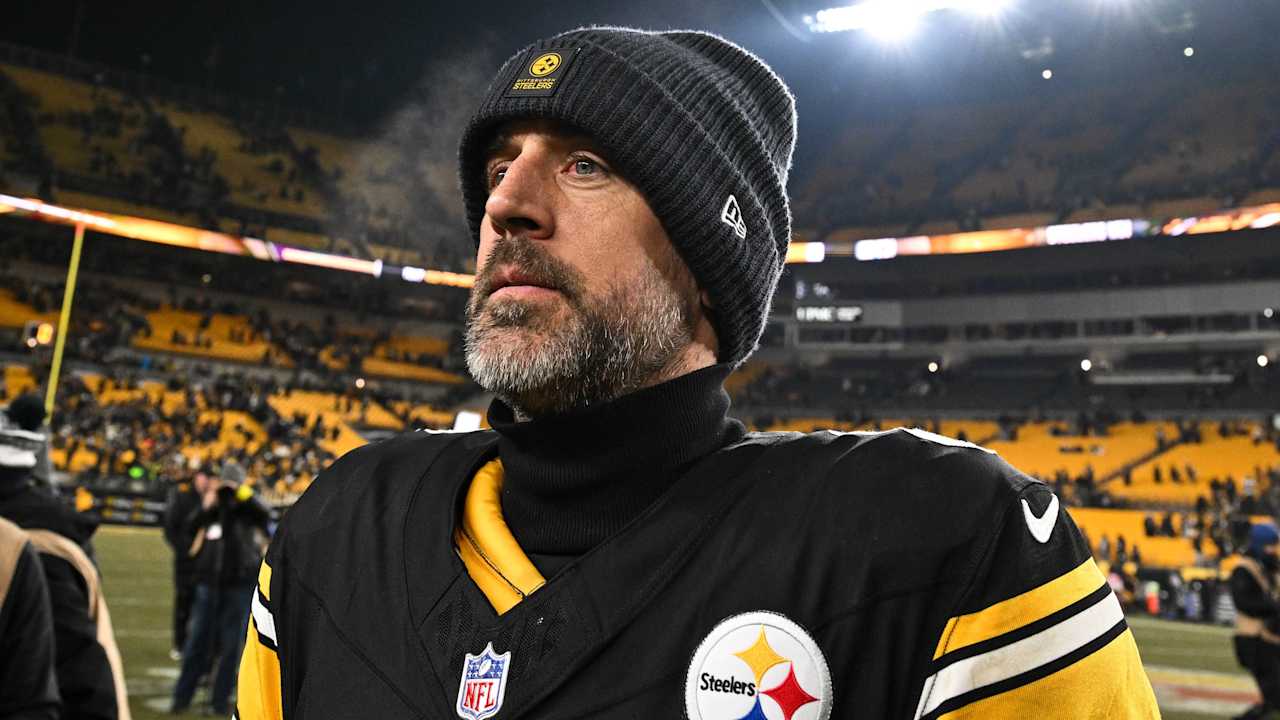 The Steelers are open to re-signing Aaron Rodgers for the 2026 season if he continues to play