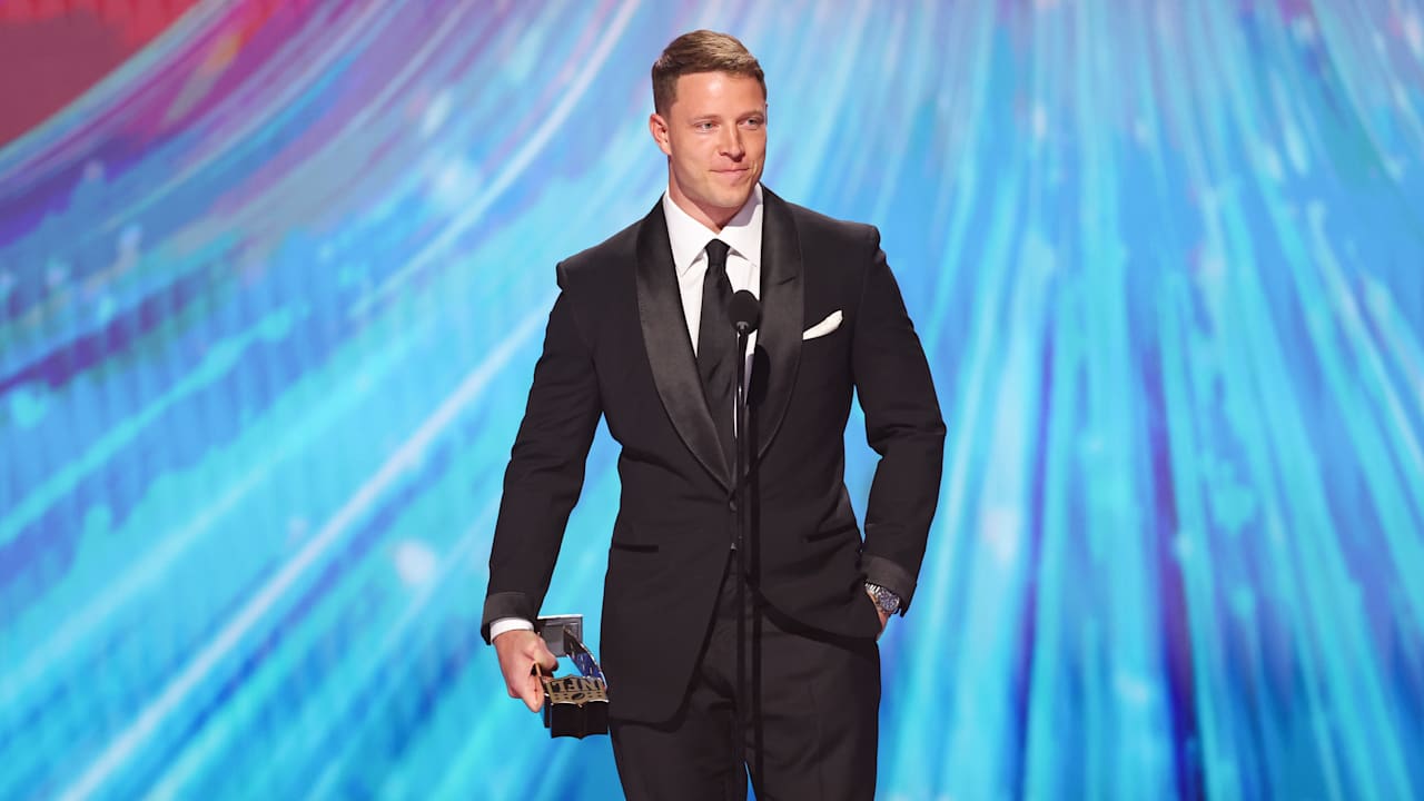 49ers RB Christian McCaffrey named 2025 AP NFL Comeback Player of the Year