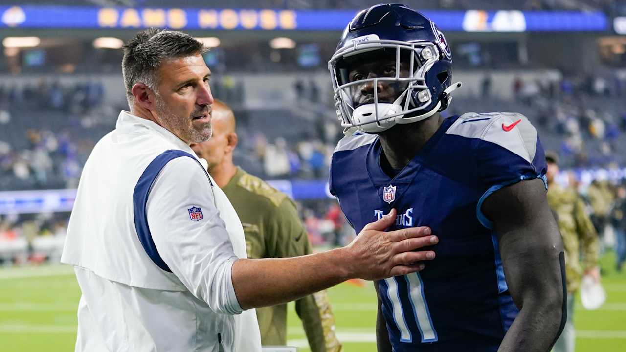 AJ Brown "hated" Mike Vrabel during their time together at Tennessee