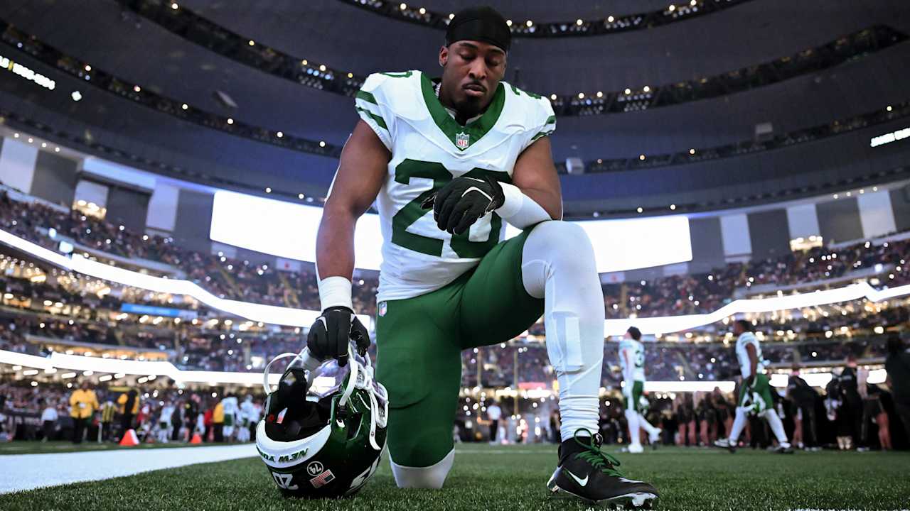 Jets RB Breece Hall braced for whatever awaits him in free agency: 'Whatever happens, happens'