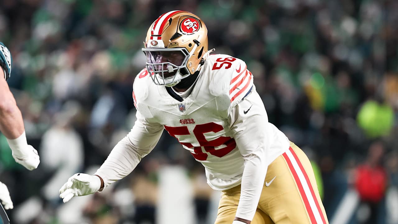 Niners DE Keion White sprained his ankle and underwent surgery