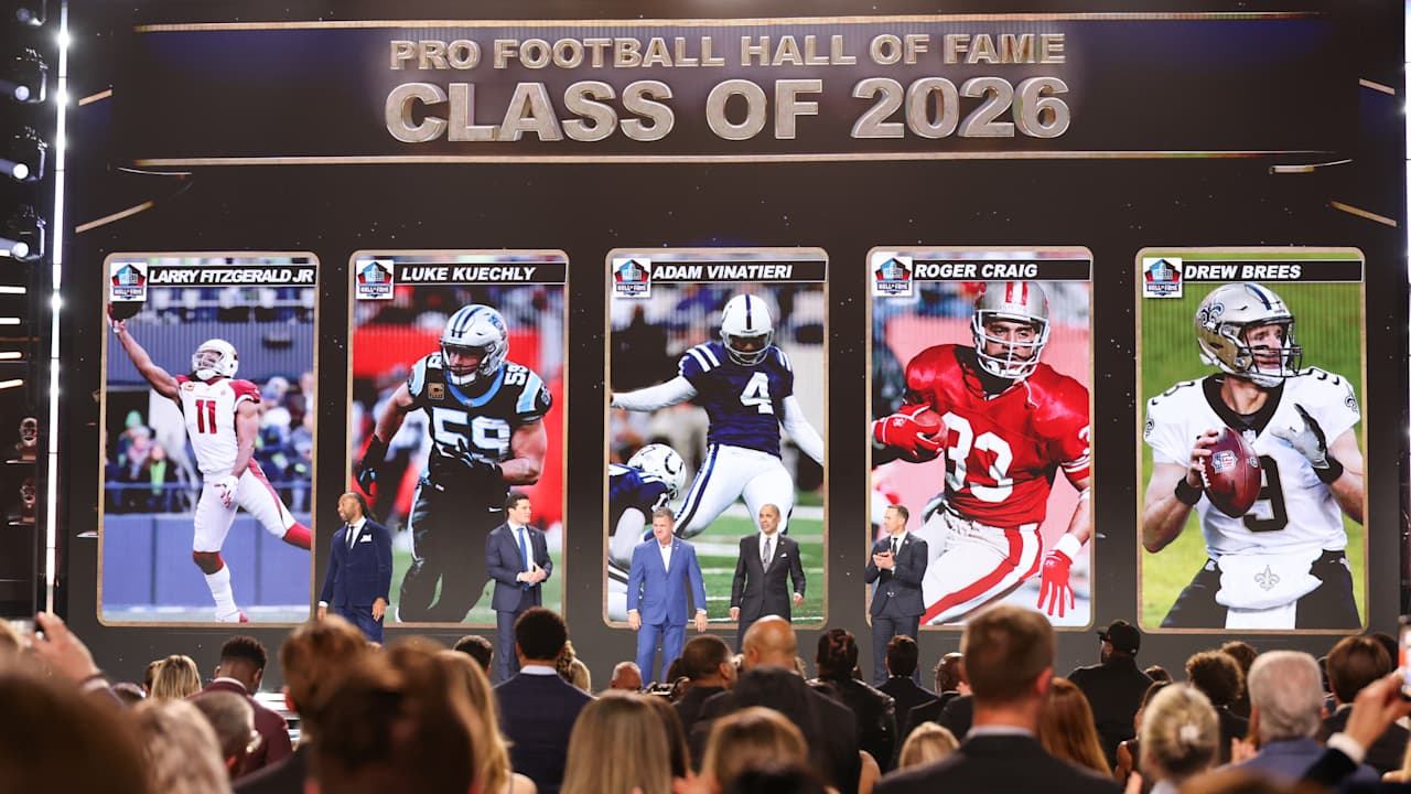 Pro Football Hall of Fame Class of 2026 Revealed at 'NFL Honors'
