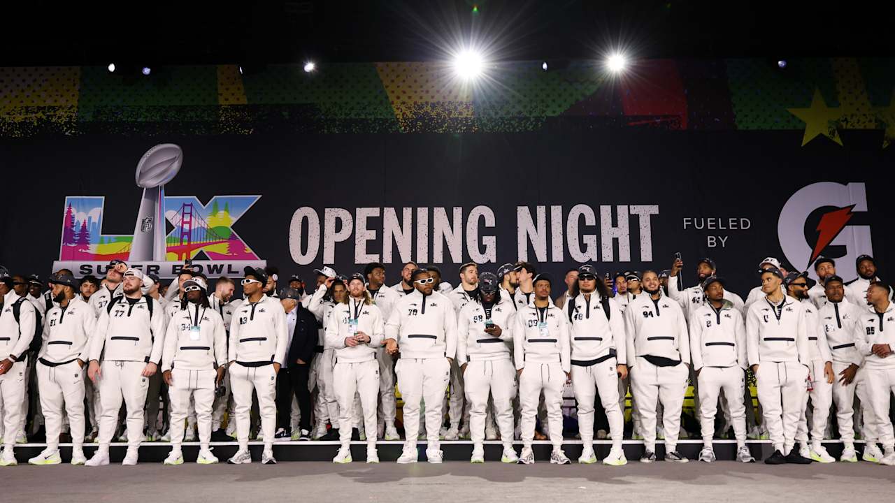 Super Bowl LX Opening Night: Best moments from Patriots, Seahawks media coverage